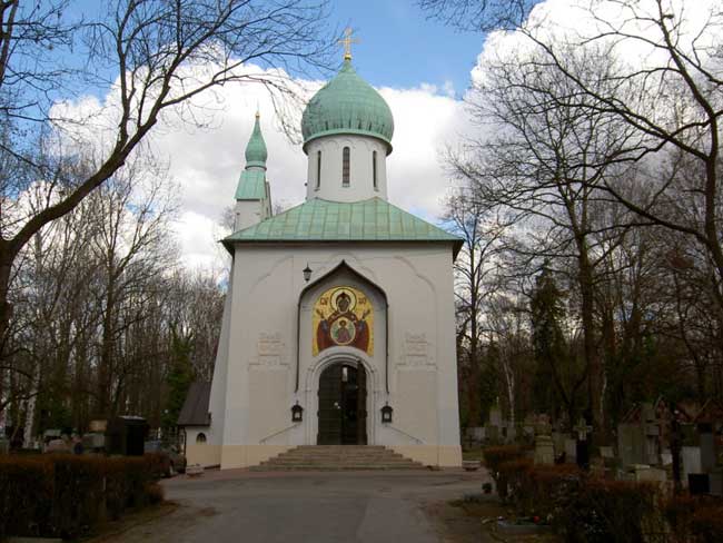Храм Успения Пресвятой Богородицы на Ольшанском кладбище в г. Прага