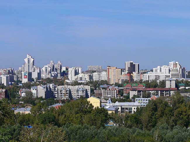 Центральная часть города Центральная часть города