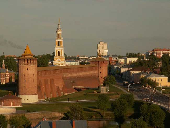 Вид на Коломенский кремль Вид на Коломенский кремль
