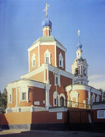 Храм свв.апп. Петра и Павла у Яузских ворот в г. Москва Храм свв.апп. Петра и Павла у Яузских ворот в г. Москва