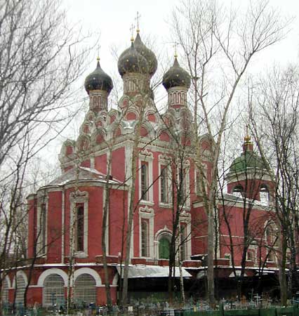 Храм Тихвинской иконы Божией Матери в Алексеевском Храм Тихвинской иконы Божией Матери в Алексеевском