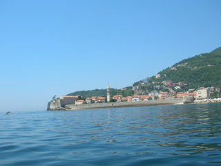 г. Будва. Вид с моря г. Будва. Вид с моря