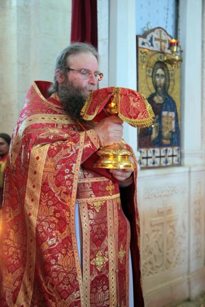 Литургия в Покрова на Нерли Литургия в Покрова на Нерли