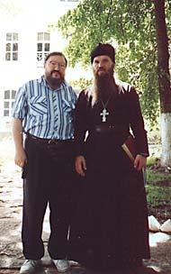 автор статьи Владимир Мельник и духовник монастыря иеромонах Савватий автор статьи Владимир Мельник и духовник монастыря иеромонах Савватий