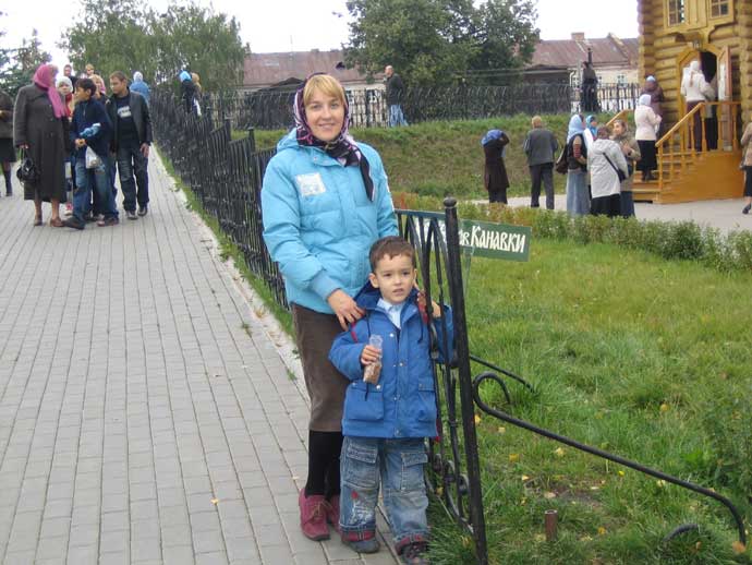в Дивеево в Дивеево